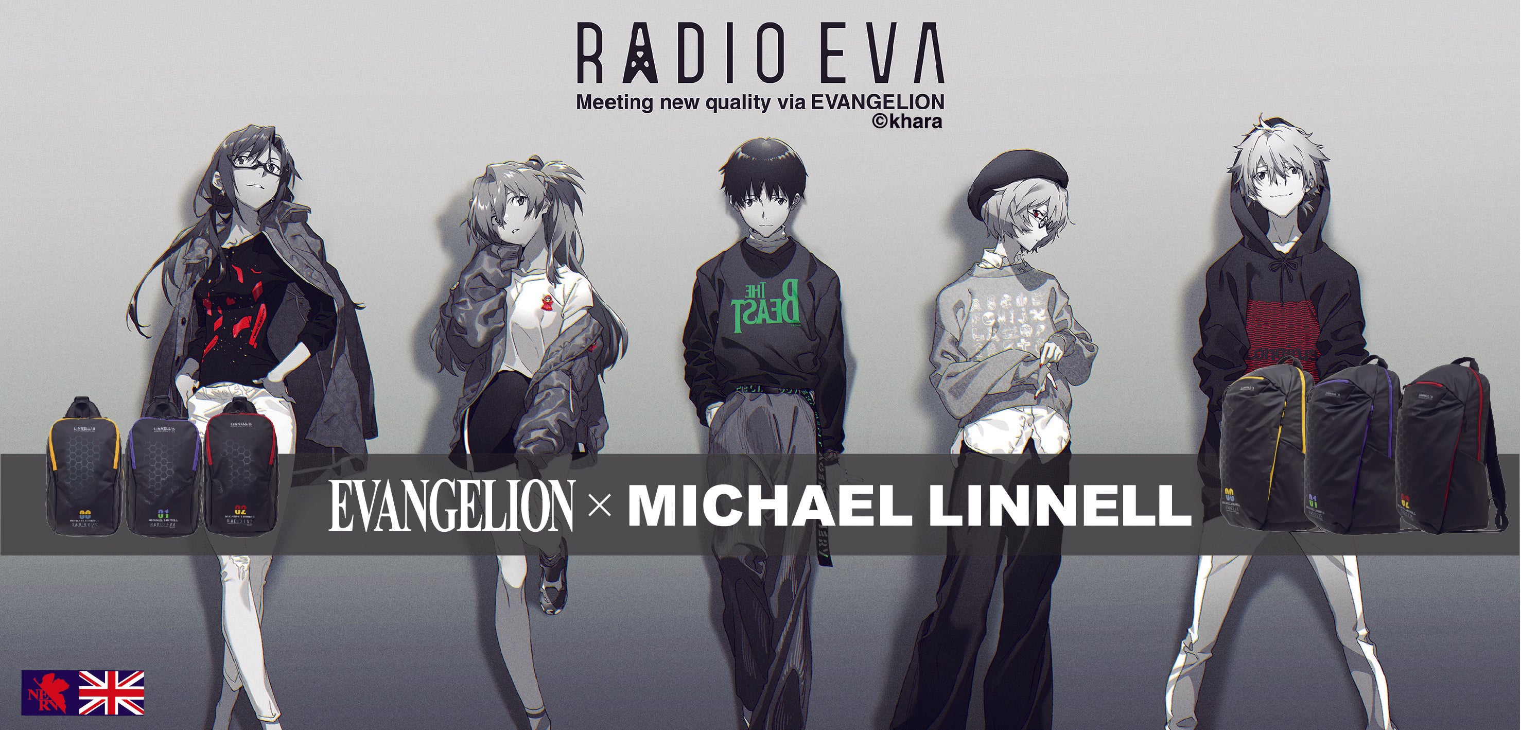 MICHAEL LINNELL × RADIOEVA(ラヂオエヴァ) Collaboration Bag released !!