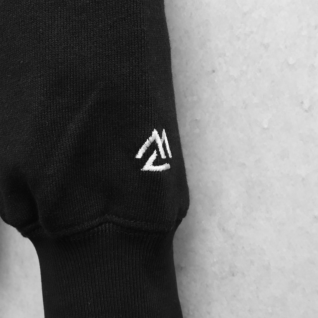 Sudadera con emblema reflector MLVA-10