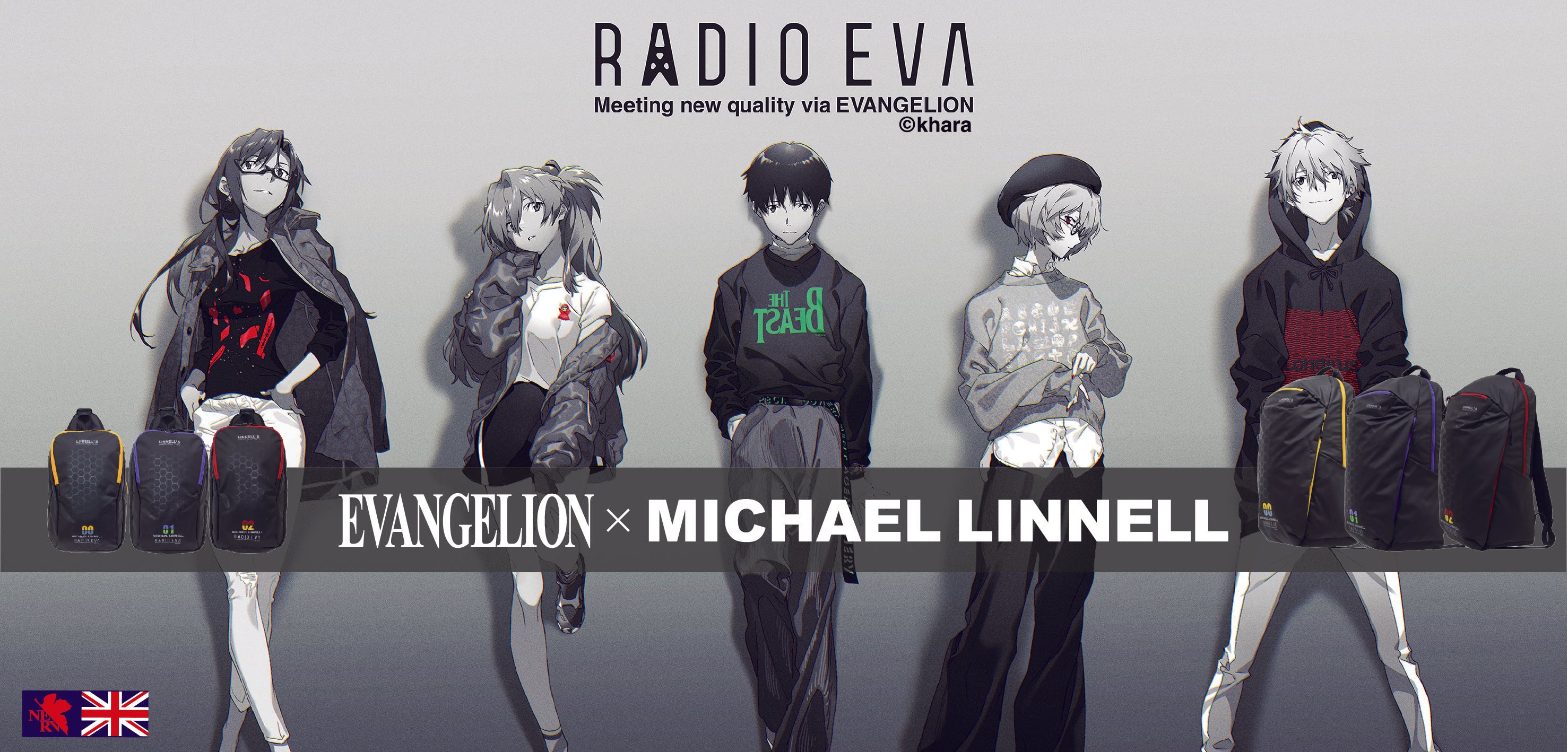 MICHAEL LINNELL × RADIOEVA（ラヂオエヴァ）　Collaboration Bag released !!