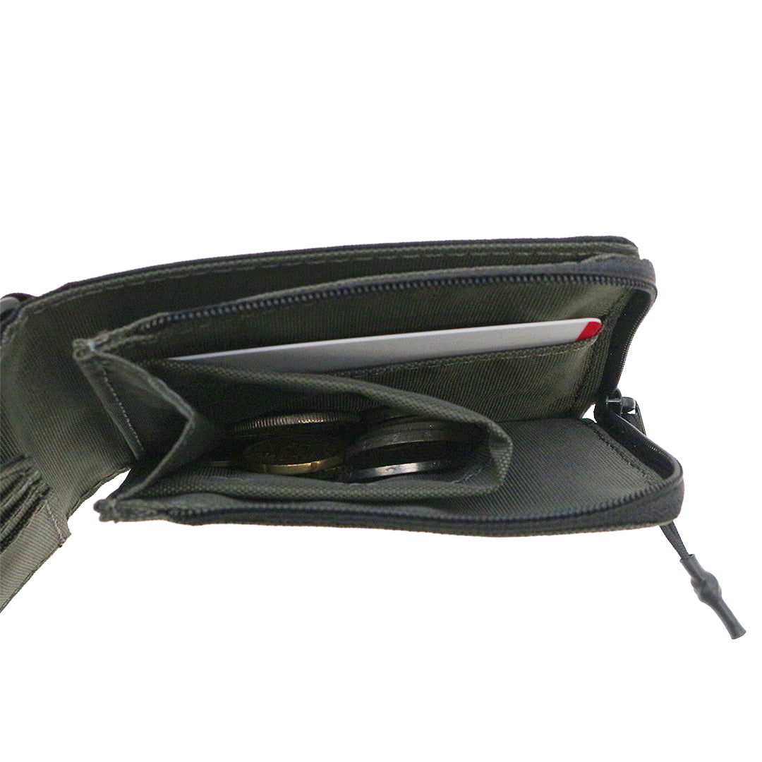 MLG-04 Bi-fold L-zip wallet