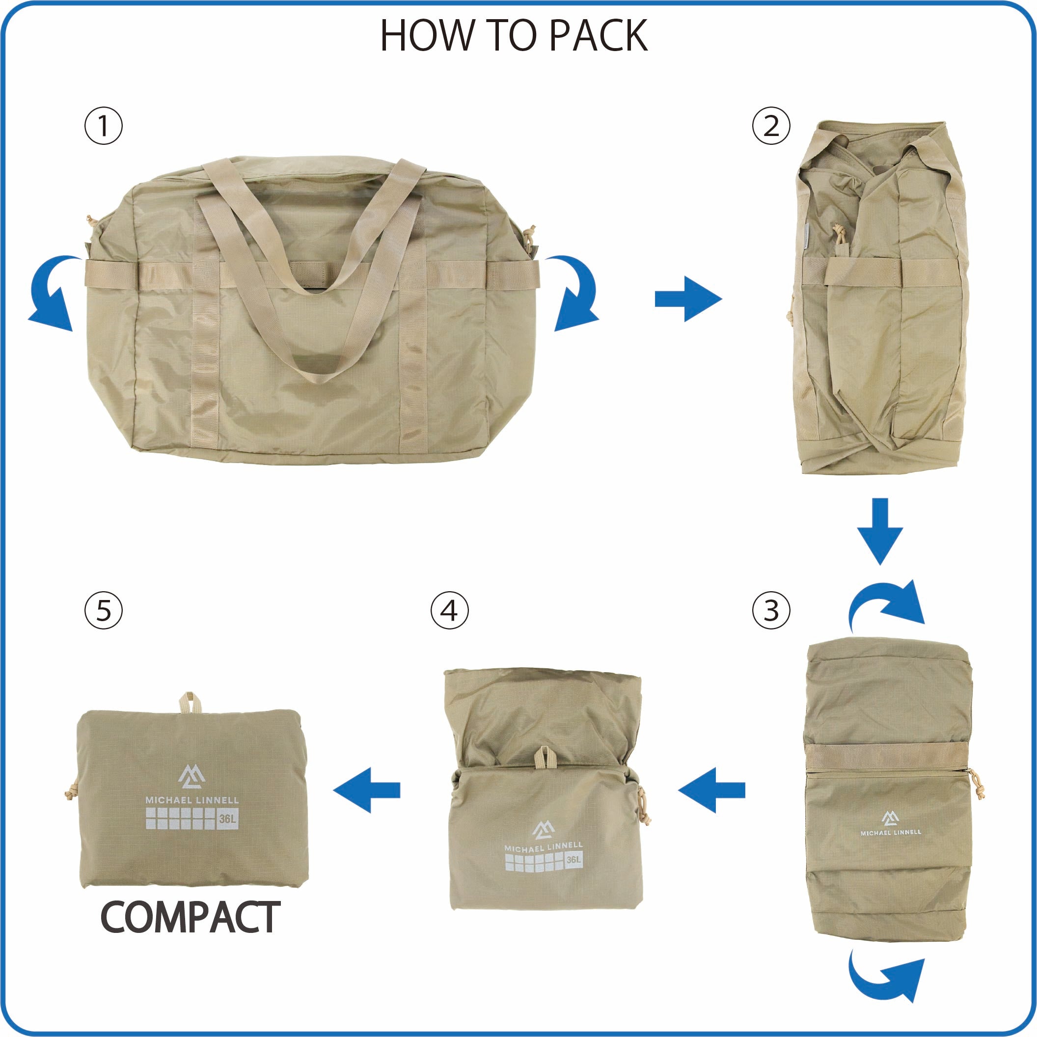 MLPK-01 POCKETABLE BOSTON BAG – MICHAEL LINNELL | マイケルリンネル
